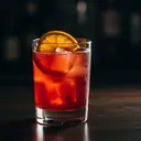 Americano cocktail made with wine