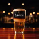 Black and Tan cocktail made with beer