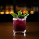Blackberry Basil Smash cocktail made with none