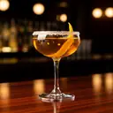 Brandy Crusta cocktail made with brandy