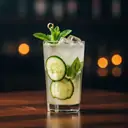 Cucumber Mint Cooler cocktail made with none