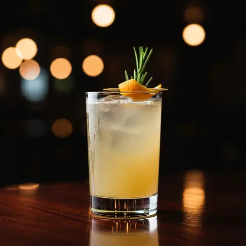 Cynar Cup cocktail made with other, served in a highball glass