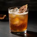 Fig Honey Fizz cocktail made with none
