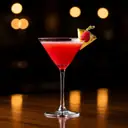 French Martini cocktail made with vodka