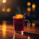 Glühwein cocktail made with wine