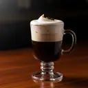 Irish Coffee cocktail made with whiskey