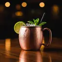 Irish Mule cocktail made with whiskey
