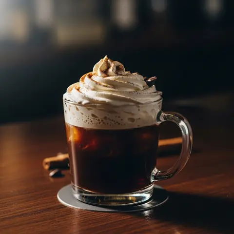 Kentucky Coffee cocktail made with whiskey, served in a mug