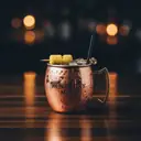 Kentucky Mule cocktail made with whiskey