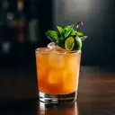 Mai Tai cocktail made with rum