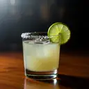 Mezcal Margarita cocktail made with mezcal