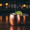 Mezcal Mule cocktail made with mezcal