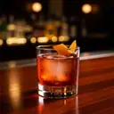 Mezcal Negroni cocktail made with mezcal