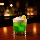 Midori Sour cocktail made with other