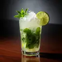 Mojito cocktail made with rum