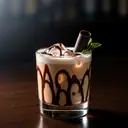 Mudslide cocktail made with vodka