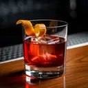 Negroni cocktail made with gin
