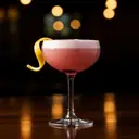 Pink Lady cocktail made with gin