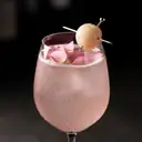 Rose Lychee Spritz cocktail made with none