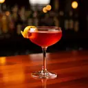 Scofflaw cocktail made with whiskey