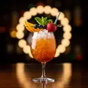 Sherry Cobbler cocktail made with wine
