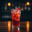 Shirley Temple cocktail made with none