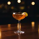 Sidecar cocktail made with brandy