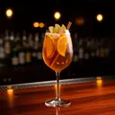 Sparkling Apple Cider Sangria cocktail made with none