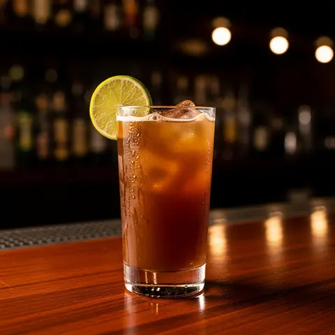 Tamarind Agua Fresca cocktail made with none, served in a highball glass