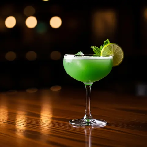 Tequila Mockingbird cocktail made with tequila, served in a coupe