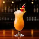 Three Dots and a Dash cocktail made with rum