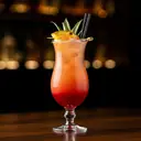 Tropical Sunset Mocktail cocktail made with none