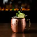 Virgin Moscow Mule cocktail made with none