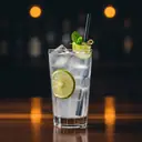 Vodka Tonic cocktail made with vodka