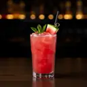 Watermelon Mint Cooler cocktail made with none